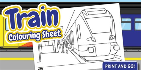 Exploring Different Types of Train Colouring In Picture Themes