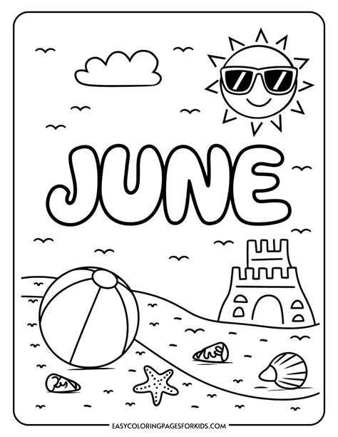 Exploring Popular Themes for June Colouring Pages
