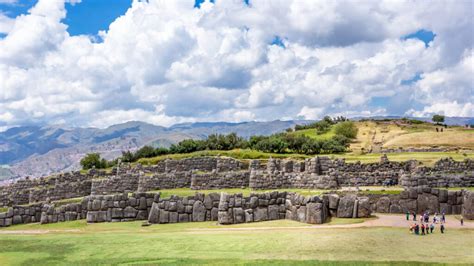 People Exploring Sacsayhuaman