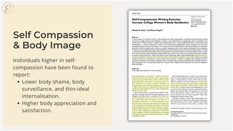 Exploring Self-Compassion and Body Image
