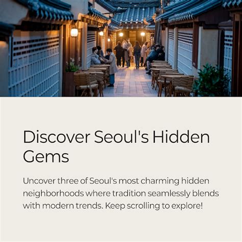 Exploring Seoul's Hidden Gems