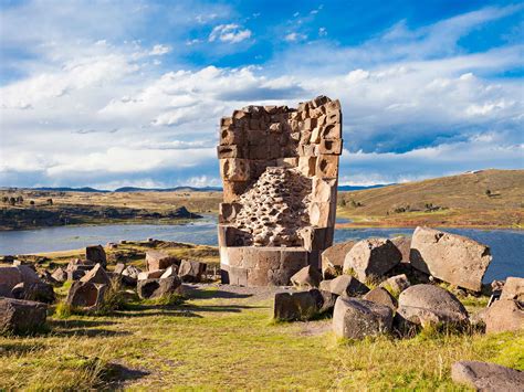 Exploring Sillustani Site