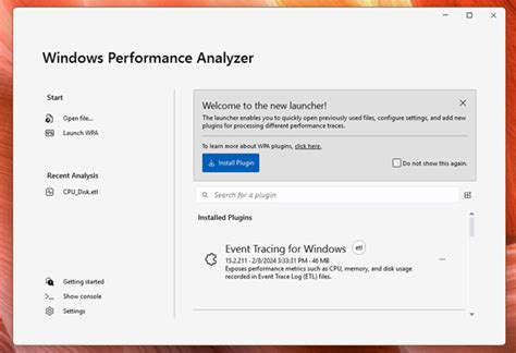 Exploring Windows Performance Analyzer Further