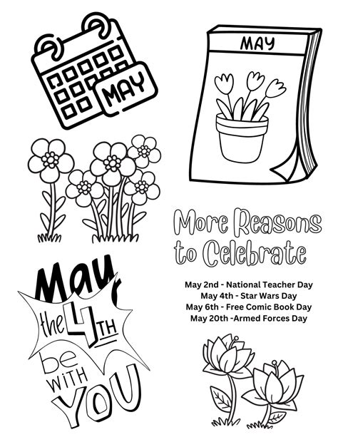 Exploring the Best Themes for Your May Coloring Pages