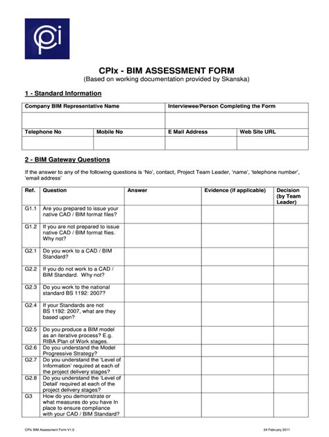 Exploring the Depths of BIMS Assessment Sample PDF