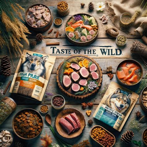 Exploring the Diverse Dog Food Taste Of The Wild Formulas
