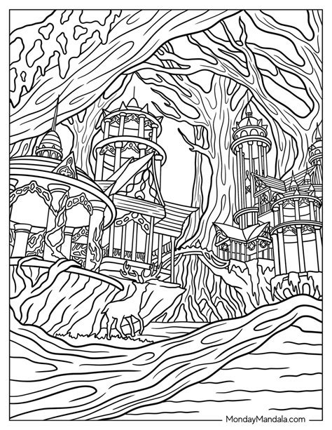 Exploring the Magical World of Fantasy Coloring Pages