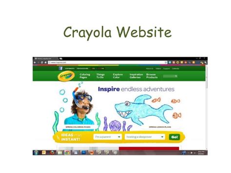 Exploring the Official Crayola Website
