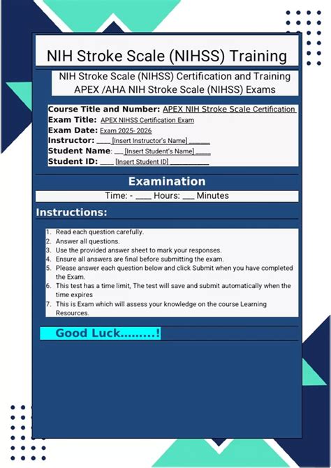 Image related to Exploring the Role of Group A NIHSS Quizlet in Medical Training Programs