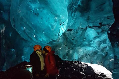 Exploring the Selfoss Ice Cave