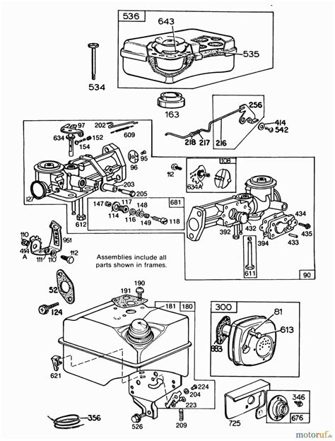 Exploring the Starter Motor Circuit Briggs and Stratton 5 HP Engine Diagram