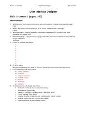 Exploring the User Interface Image