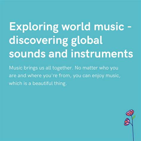 Exploring the World of Music