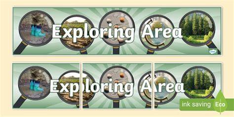 Exploring the area