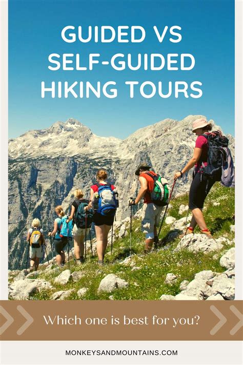 Exploring vs guided tour