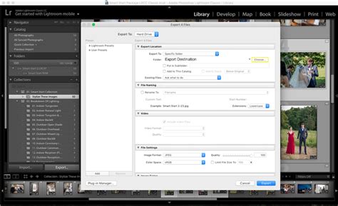 Export Lightroom Catalog To External Hard Drive