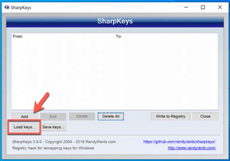 Exporting Your SharpKeys Configuration to Other PCs