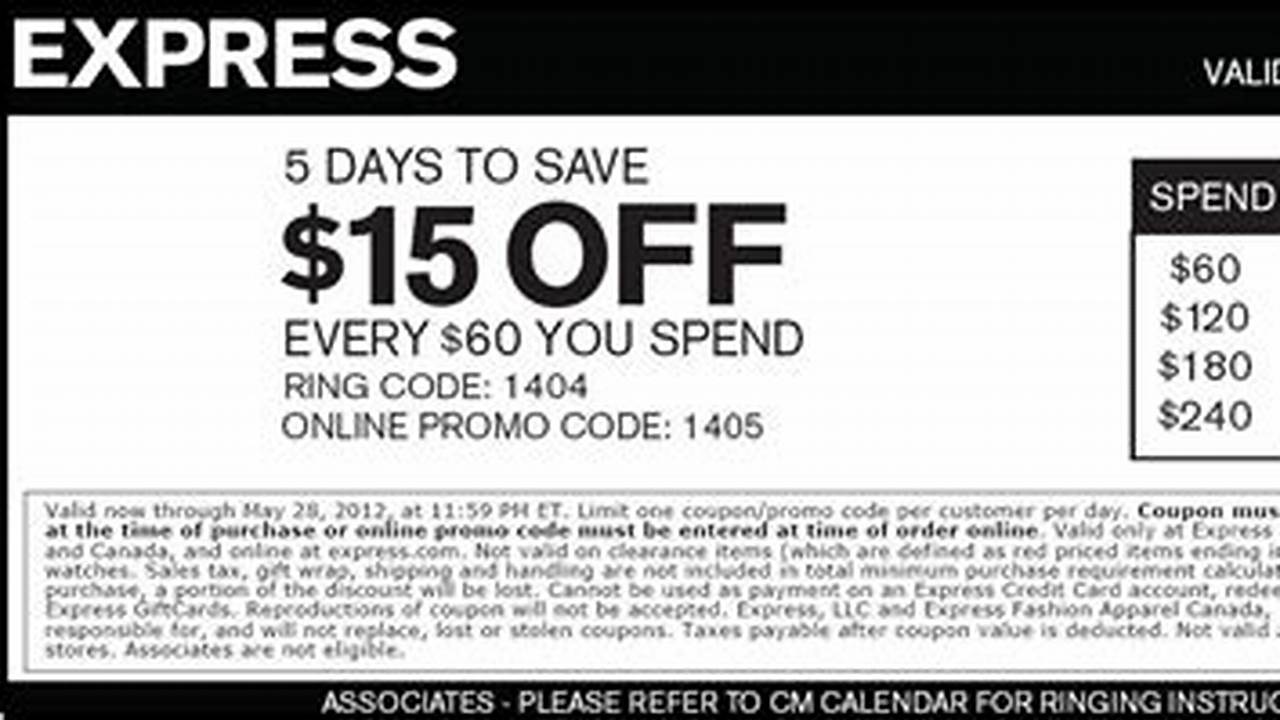 Express 15 Off $30 Online Code 2024