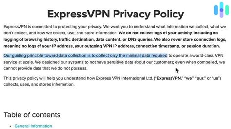ExpressVPN security