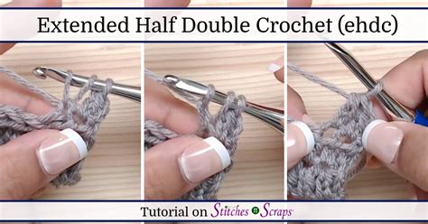 Extended Half Double Crochet