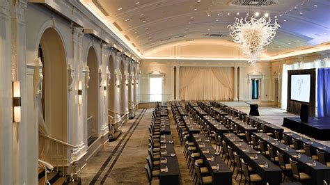 Extensive ballroom
