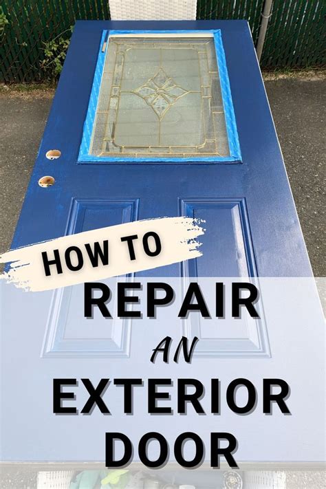 Exterior Door Repair