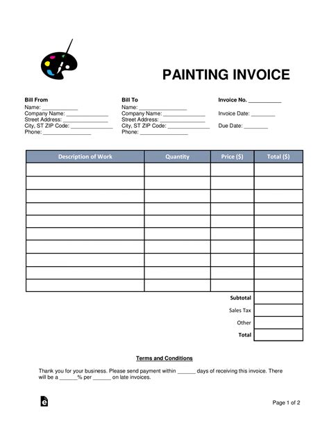 Printable Free Painting Estimate Forms Vincegray2014 Exterior House