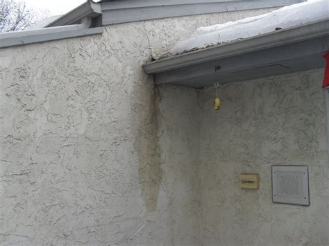 Exterior Stucco Damage