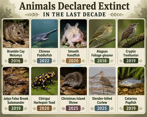 Extinct Animals 2016