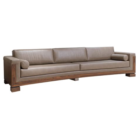 Extra Long Leather Couch