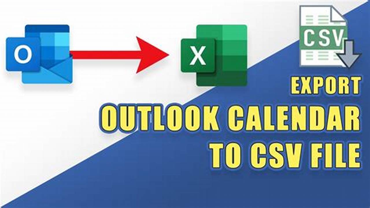 Extract Outlook Calendar To Excel