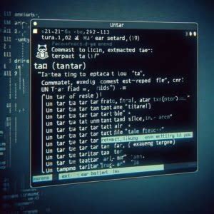 Extracting Tar Files in Linux using Terminal
