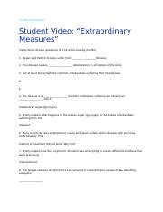 Extraordinary Measures Video Worksheet Answers 🎮 Coub