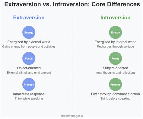 Extraversion vs. Introversion