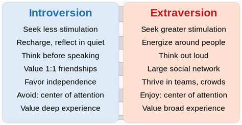 Extraversion-Introversion Dimension