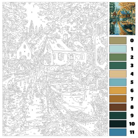 Extreme Color By Number Free Printables