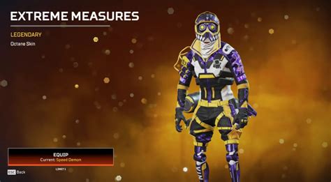 Rev Up Your Battle with Unleashed Style: Unveiling the Insanely Awesome Extreme Measures Octane Skin!