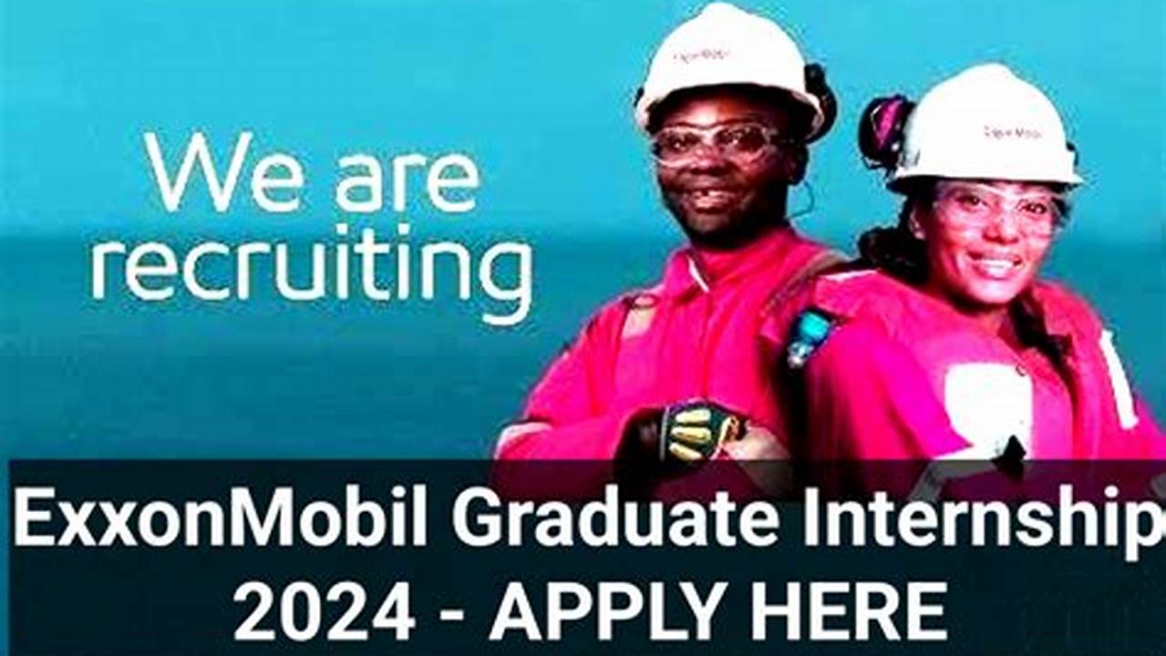 Exxonmobil Graduate Program 2024
