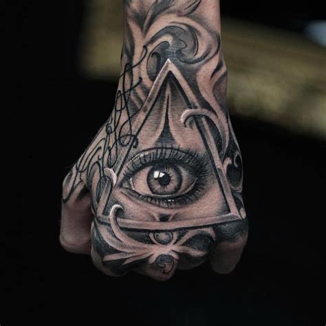 Eye Hand Tattoo