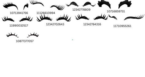 Eye Lashes - Roblox ID