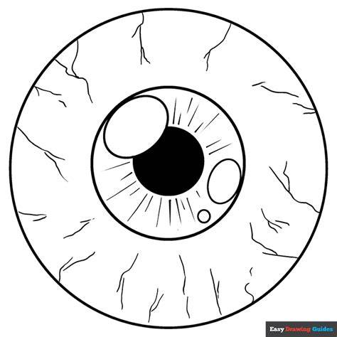 Eyeball Coloring Page