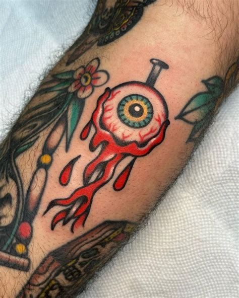 Eyeball Traditional Tattoo
