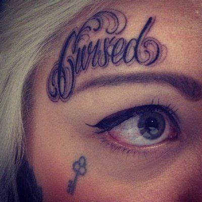 Eyebrow Face Tattoos