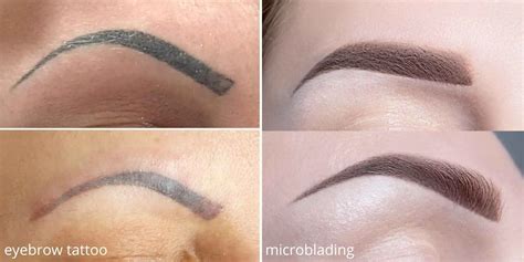 Eyebrow Tattoo Vs Microblading
