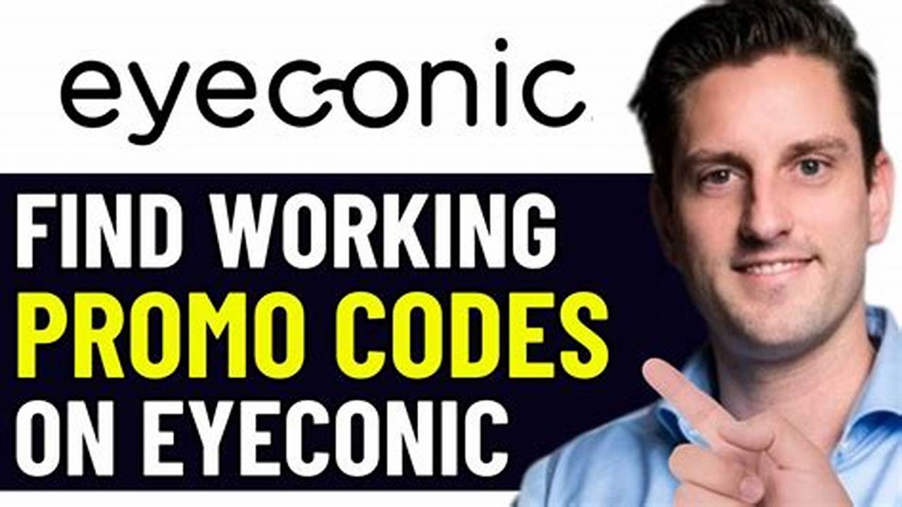 Eyeconic Promo Codes 2024