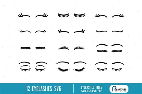Download Eyelashes Bundle Creativefabrica
