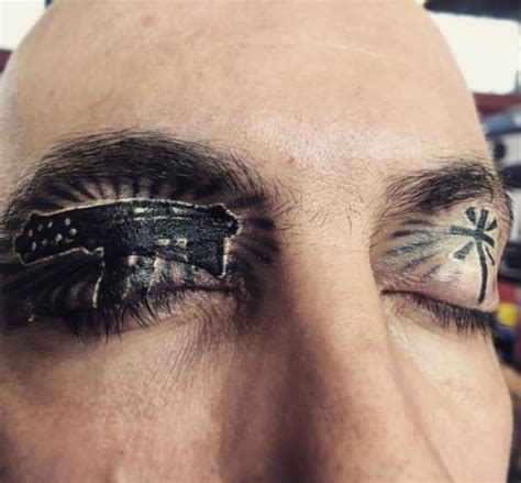 50 Eyelid Tattoo Designs With Ideas, Meanings and