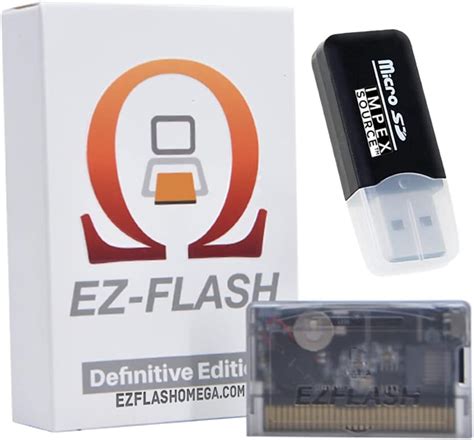 Discover the Ultimate Gaming Experience with EZ Flash Omega Definitive Edition – A Must-Have for Retro Gamers!
