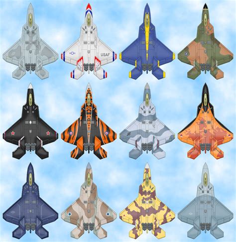 F 22 Paint Colors
