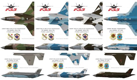 F 35 Paint Colors